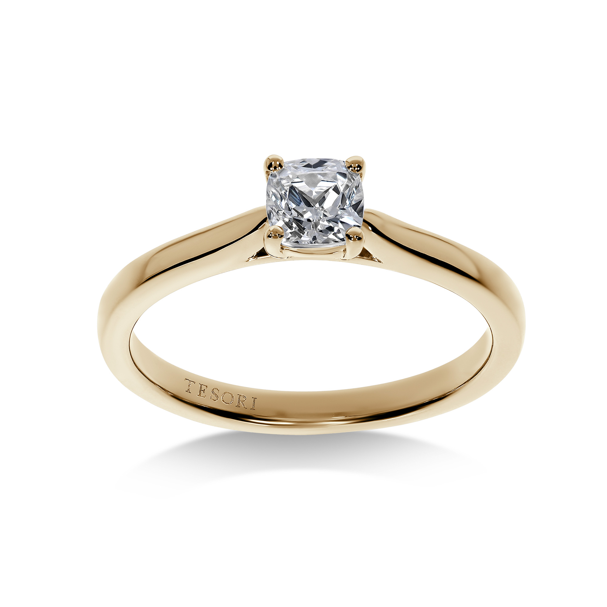 Lucciola Oval forlovelsesring
