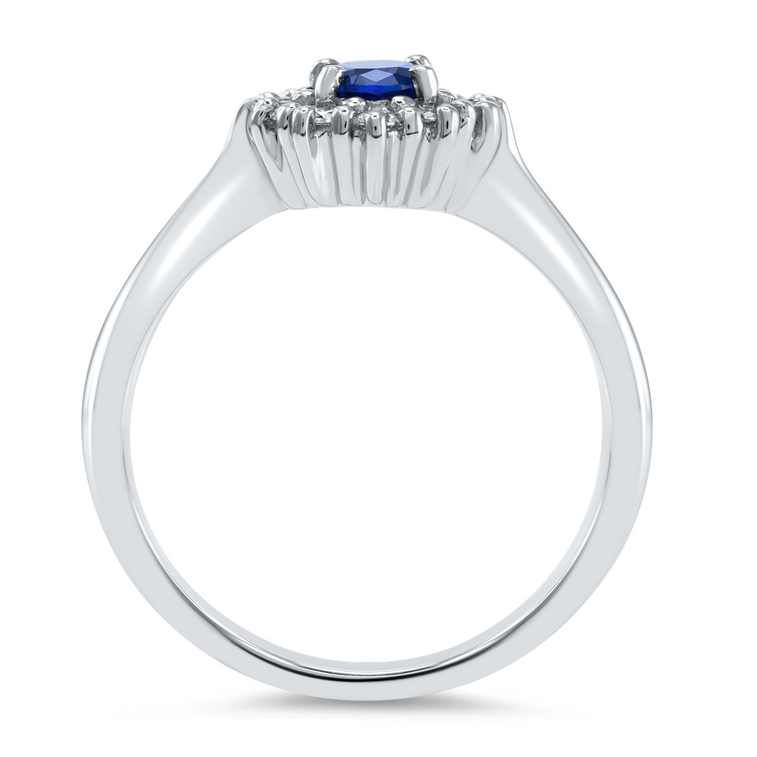 Magnifico Neo Ring Safir og Diamanter