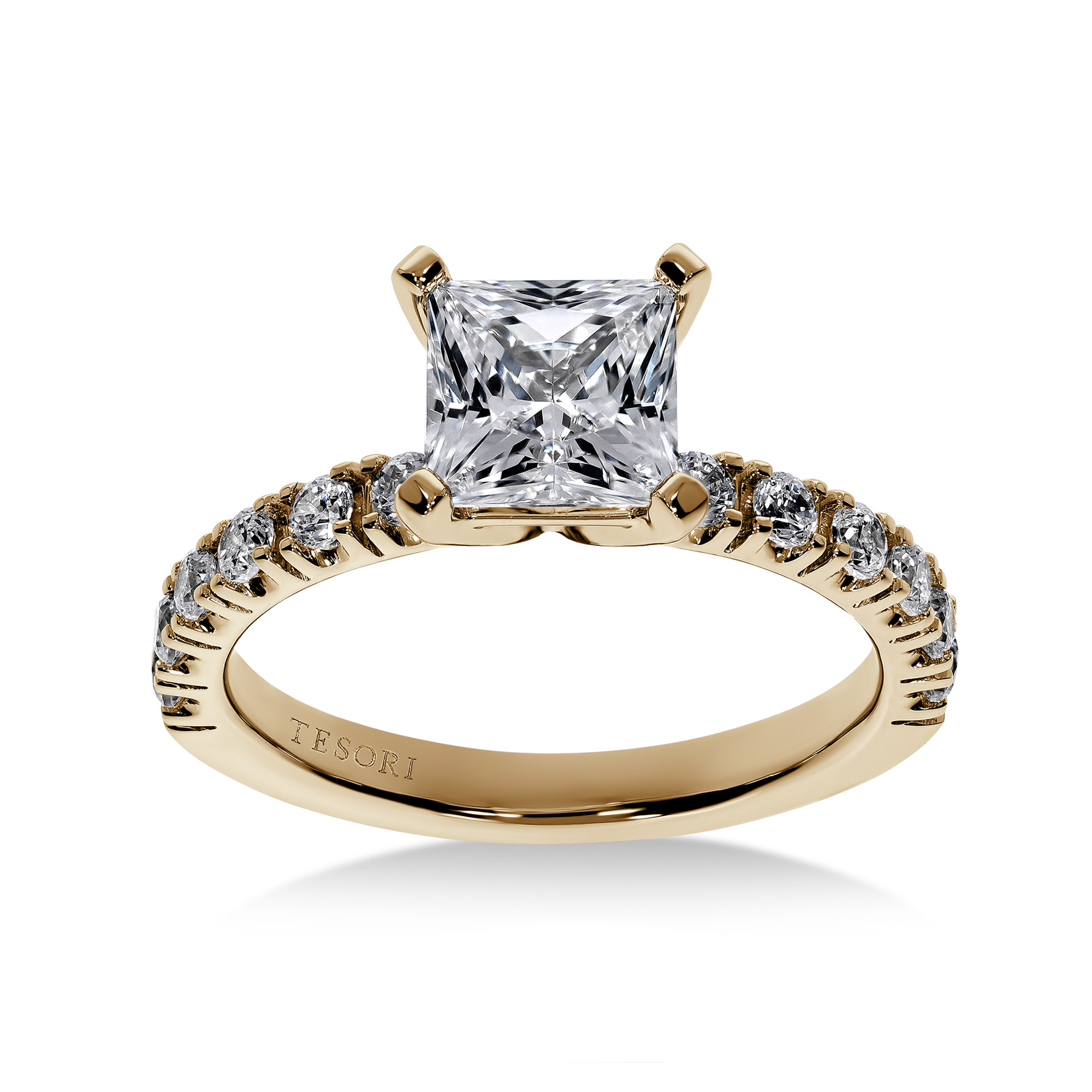 Moderna Solitaire II Princess forlovelsesring