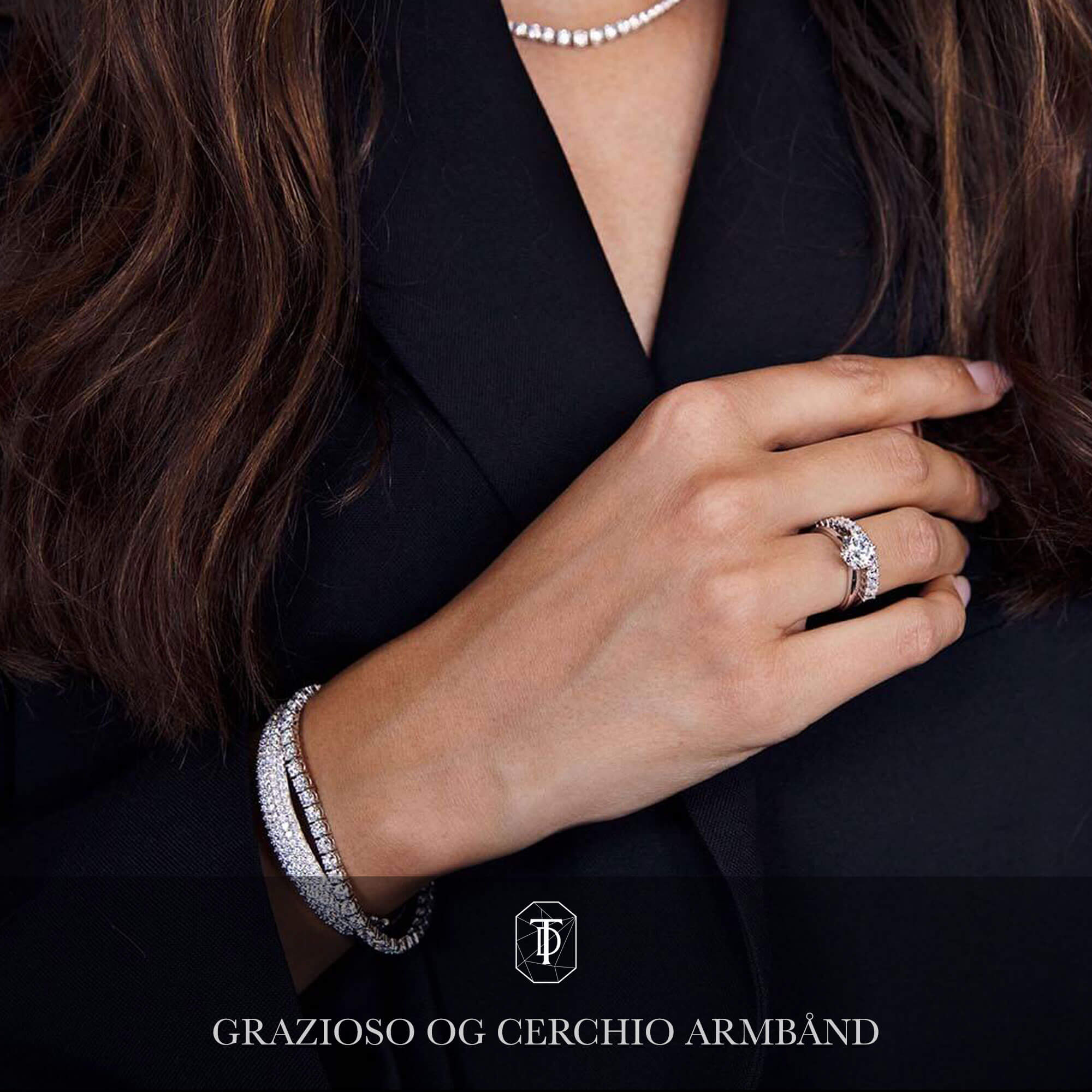 Cerchio Diamantarmbånd