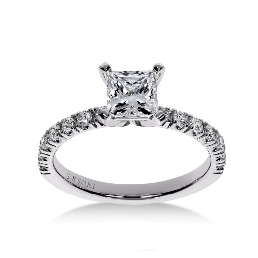 Moderna Solitaire II Princess forlovelsesring