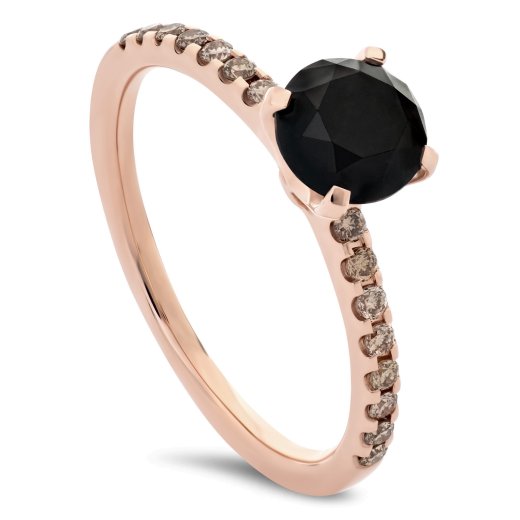 Oscuro Pink Diamantring