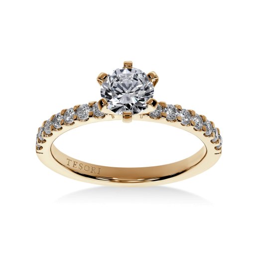 Lugano II Solitaire forlovelsesring