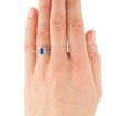 Magnifico neo Ring Safir og Diamanter