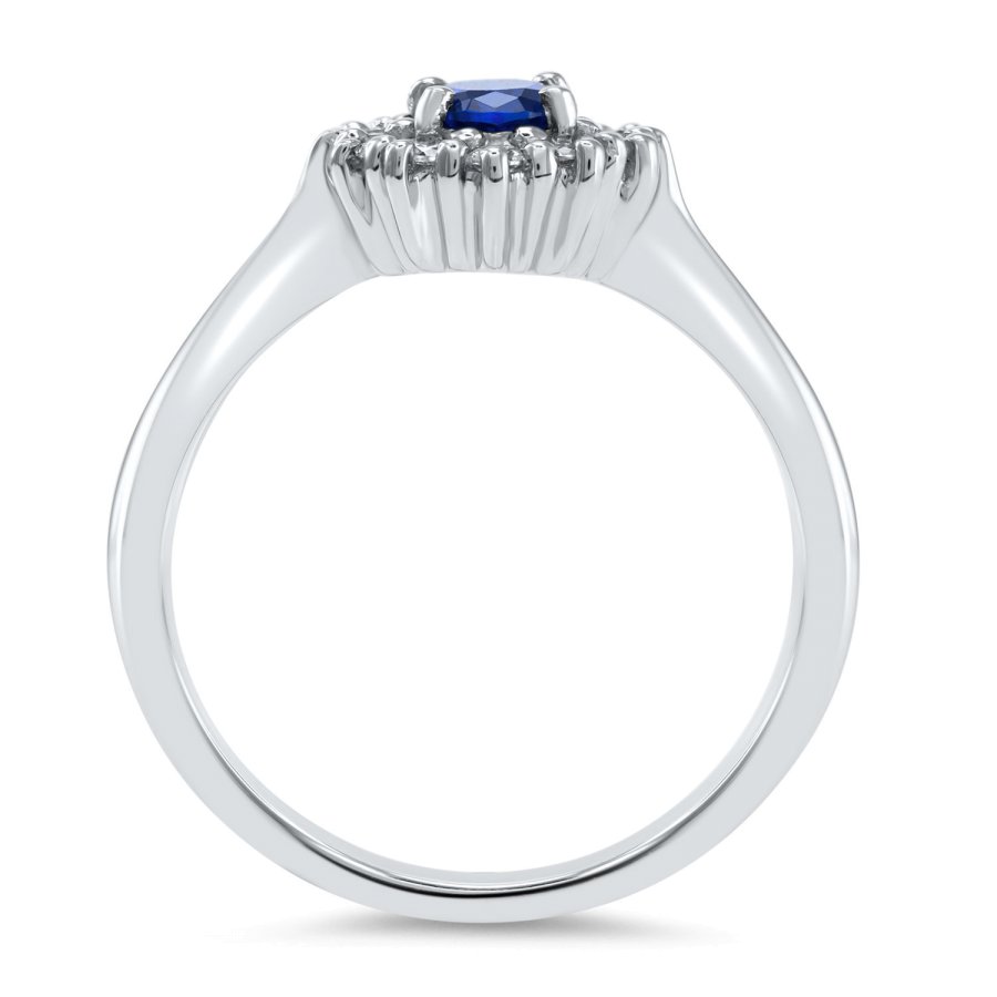 Magnifico neo Ring Safir og Diamanter