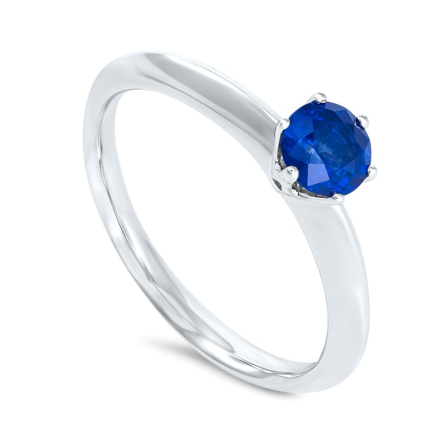 Safir forlovelsesring shop