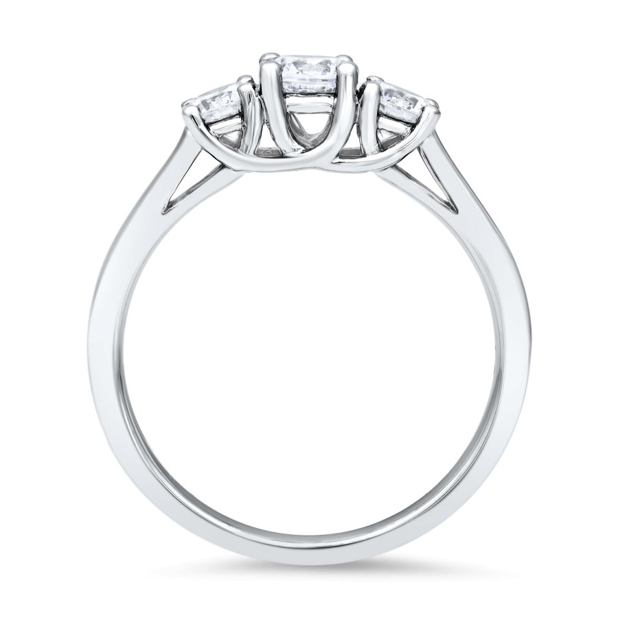 Trio Diamantring 0,80ct